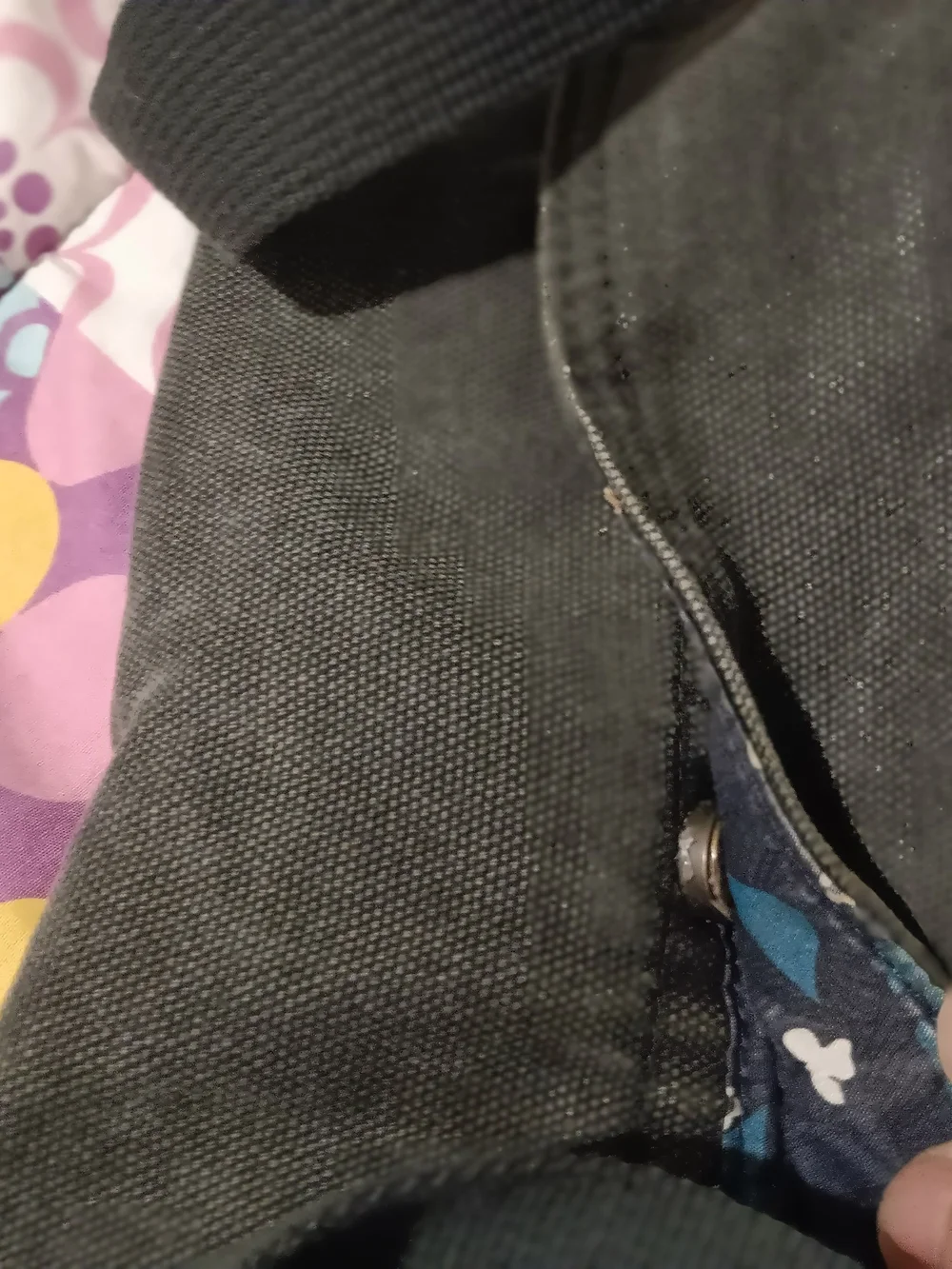 Old Navy 🎂 Studded Dark Demin Messenger Bag
